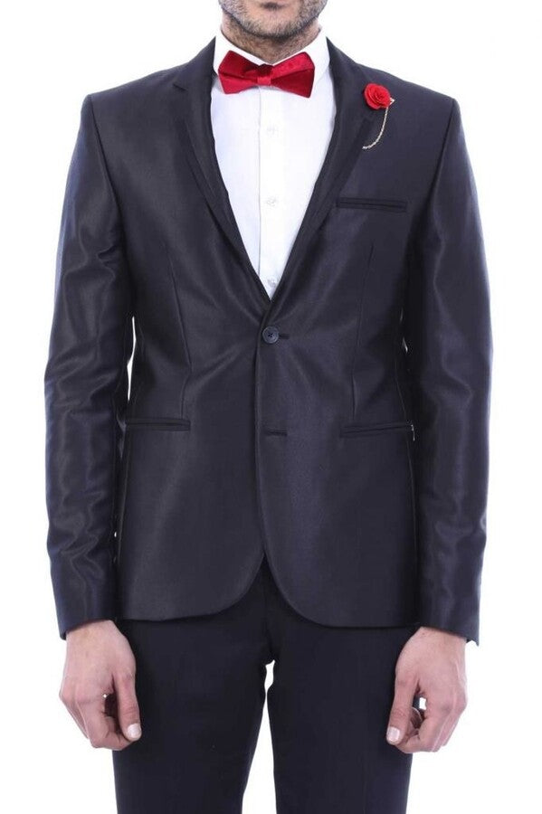 2-Piece Black Tuxedo | Wessi