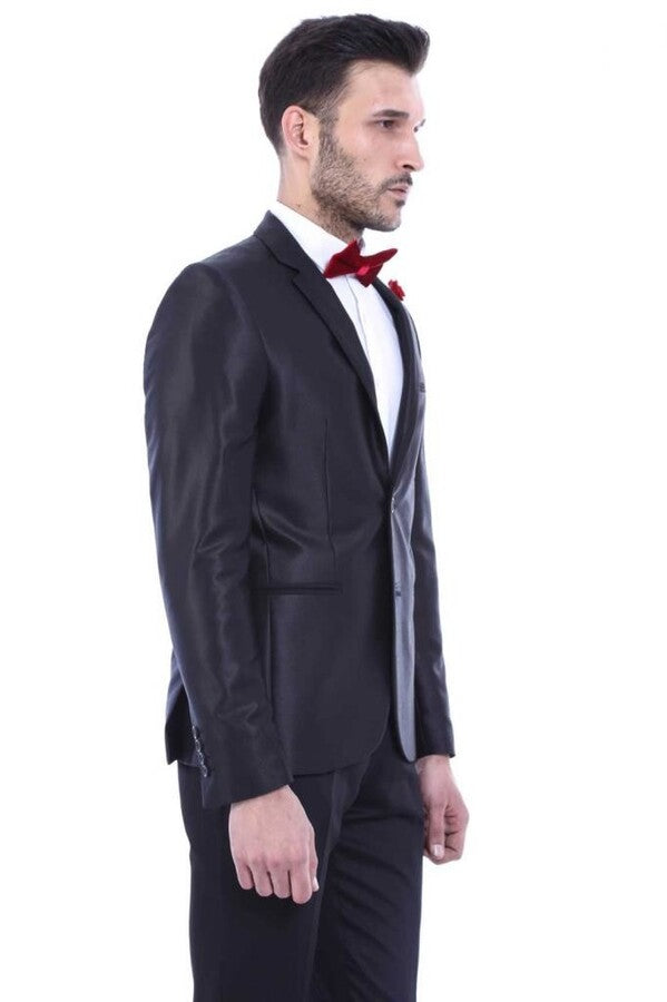2-Piece Black Tuxedo | Wessi