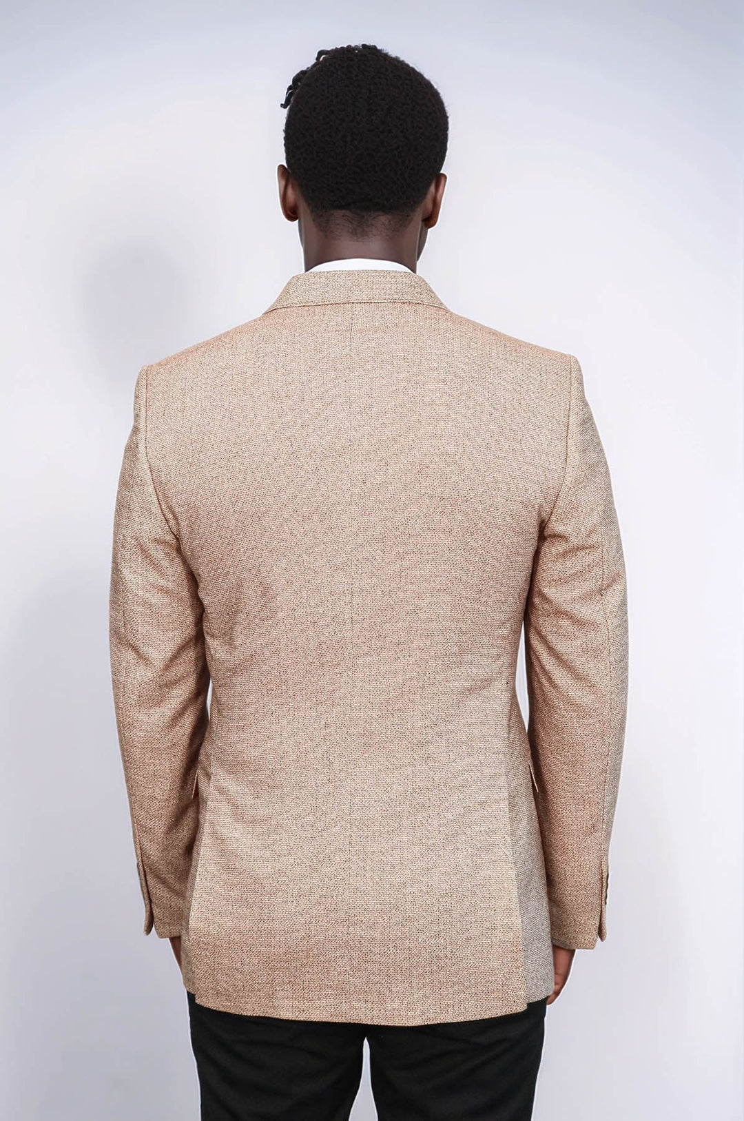 Blazer amarillo ajustado con estampado - Wessi