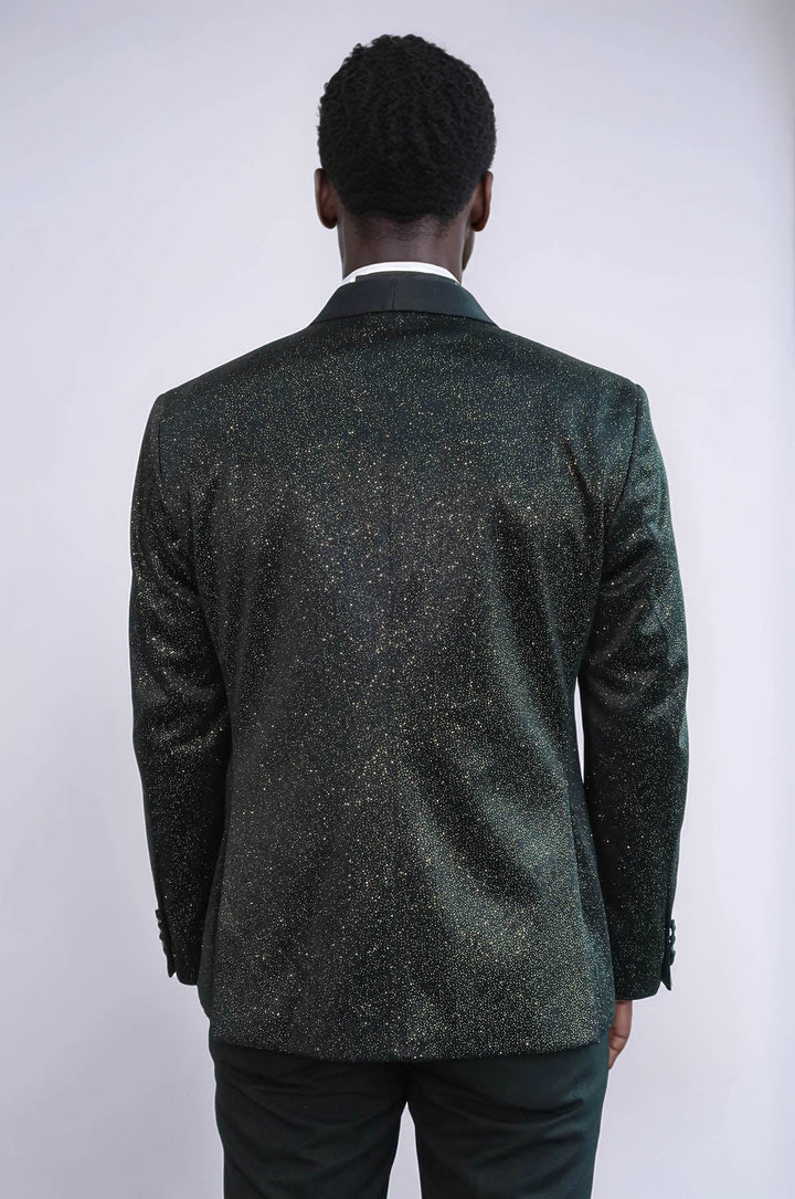 Shawl Lapel Slim Fit Blazer Men Prom Blazer - Wessi