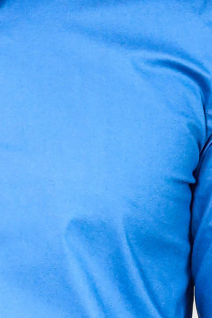 Blue Slim Fit Men's Shirt | Wessi