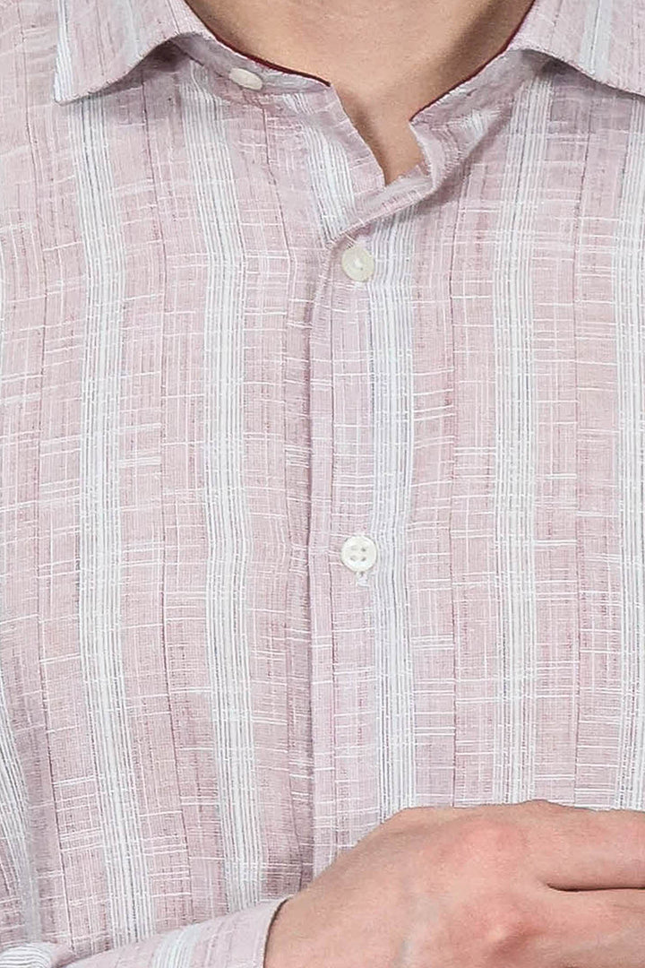 Camisa de cuadros en rojo claro - Wessi
