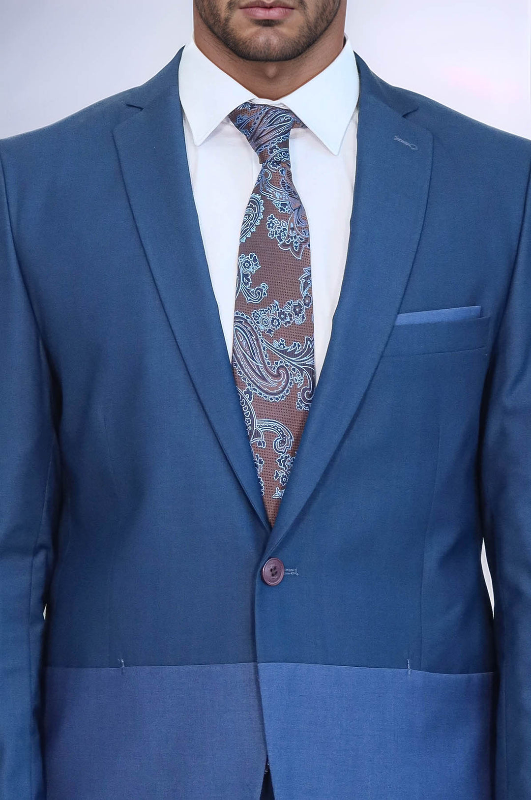 Traje de hombre modelo índigo | Wessi