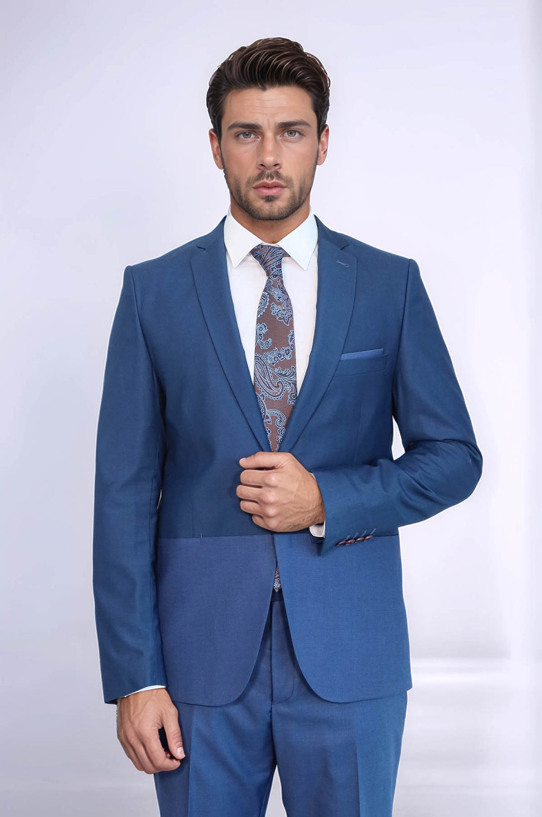 Traje de hombre modelo índigo | Wessi
