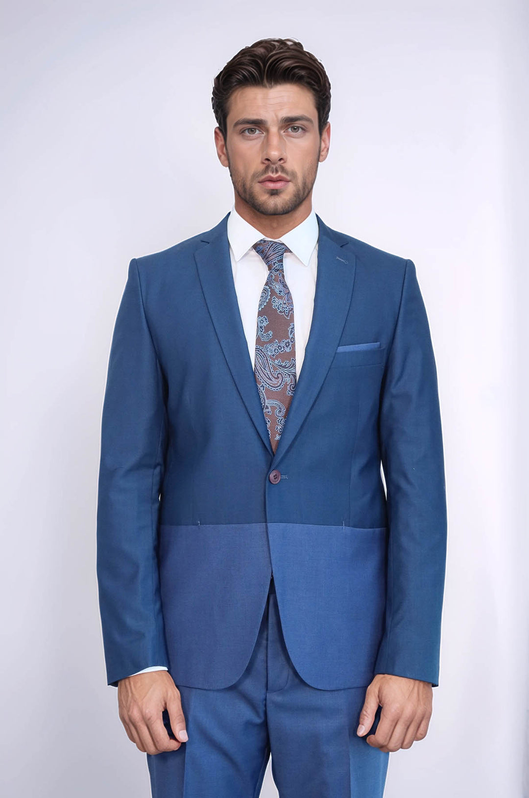 Traje de hombre modelo índigo | Wessi
