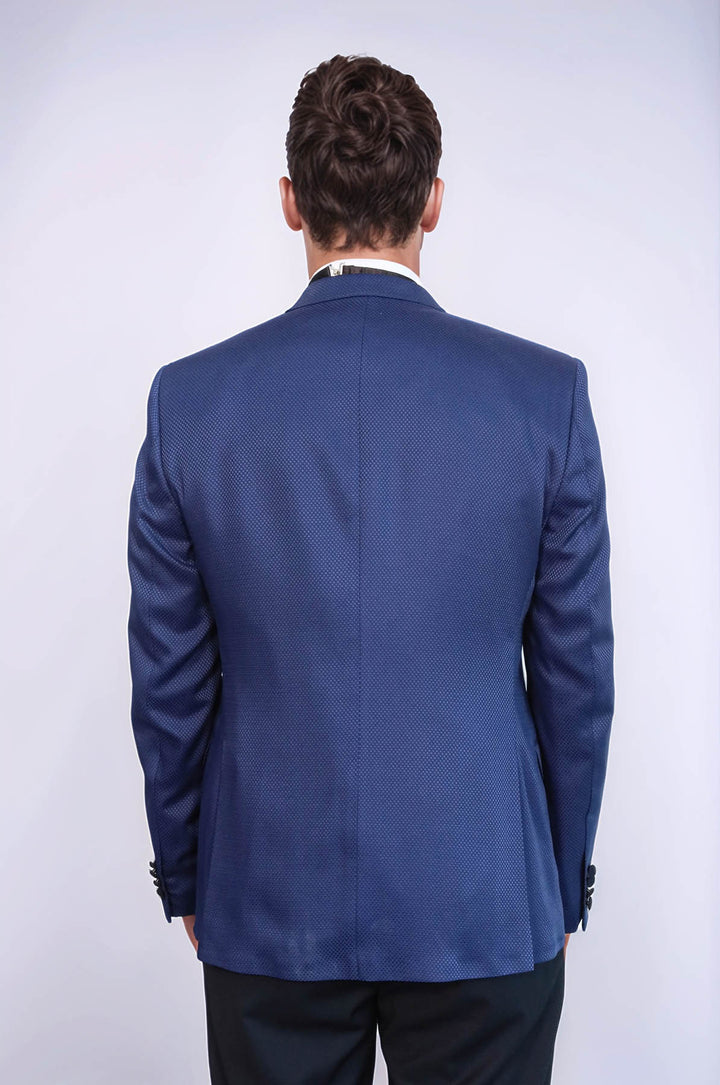 İndigo Mavi Damat Takım Elbise için Erkekler | Wessi