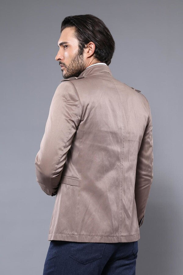 Men's Beige Trench Coat | Wessi
