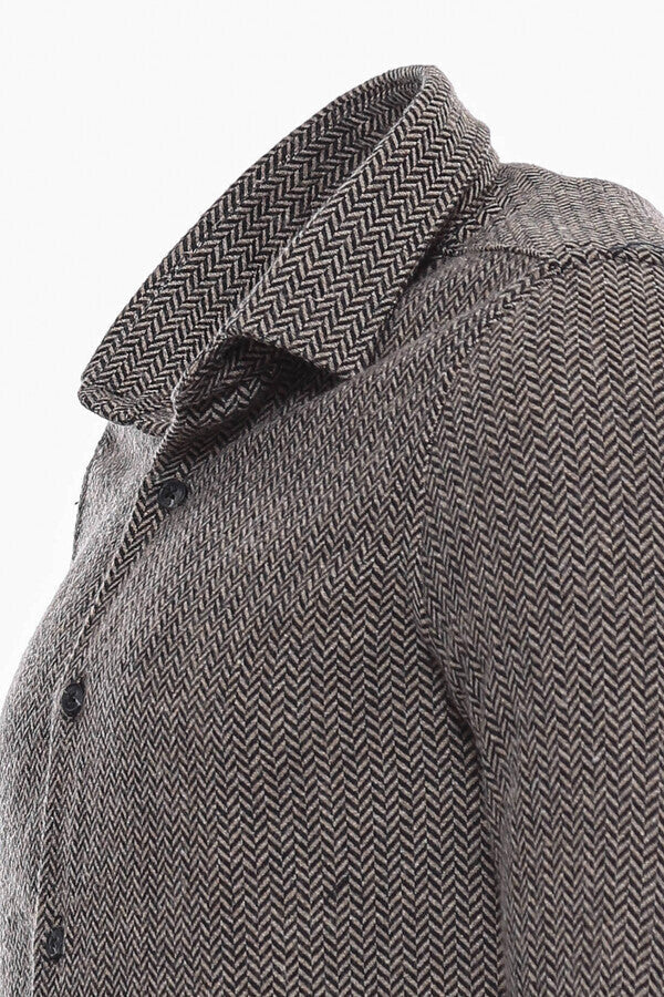 Camisa de leñador a cuadros marrón - Wessi