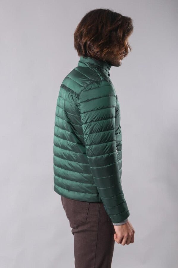 Green Down Men Coat - Wessi