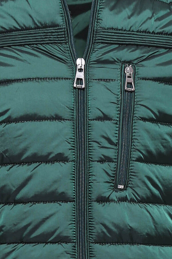 Green Down Men Coat - Wessi