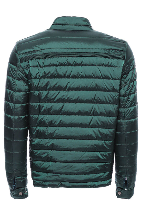 Green Down Men Coat - Wessi
