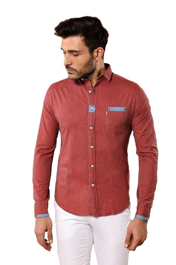 Light Burgundy Shirt - Wessi
