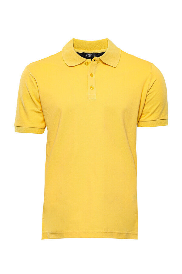 Oxford Sarı Polo Yaka Tişört - Wessi