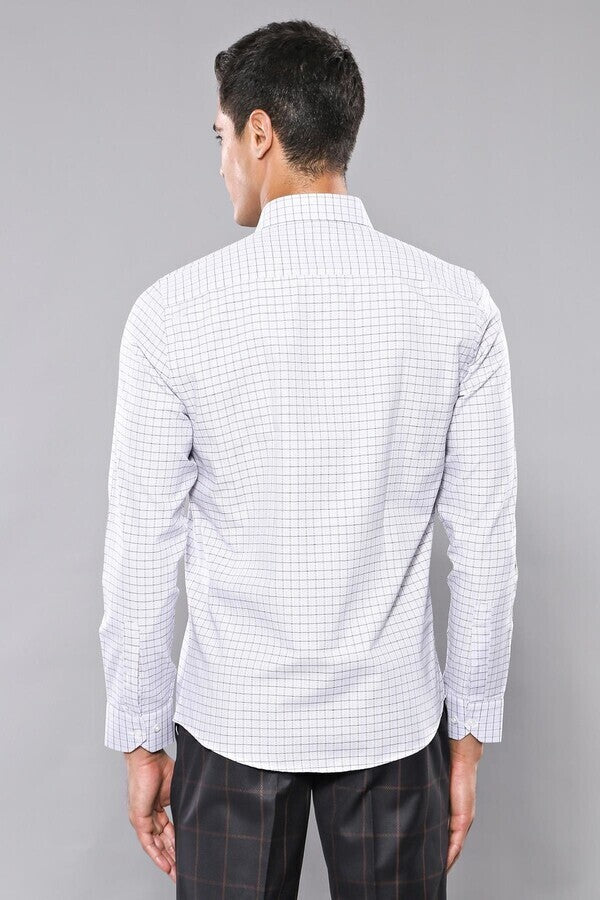 Camisa de cuadros azules para hombre | Wessi