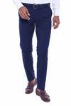 Düz Slim Fit Lacivert Erkek Pantolon - Wessi