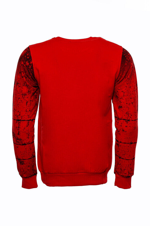 Sudadera ajustada con estampado de águila roja - Wessi
