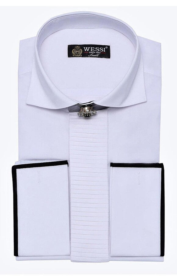 White Tuxedo Shirt | Wessi
