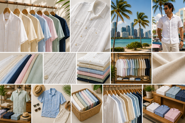 How to Stock Wholesale Guayabera Shirts for Miami and Southern US Retailers