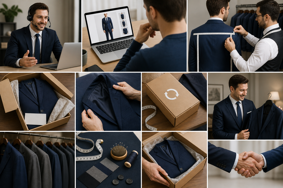 Customer Service for Online Suit Retailers: Handling Fit Issues