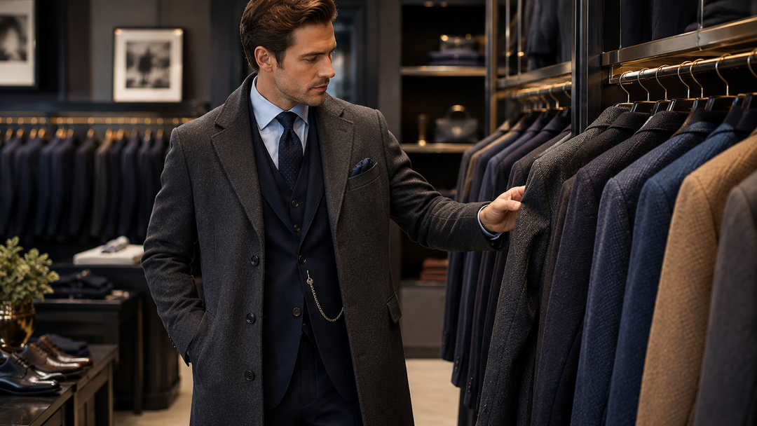 How to Stock Overcoats That Fit Comfortably Over a 3-Piece Suit