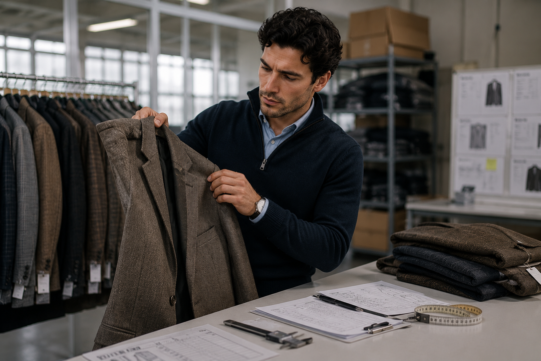What to Look for in a B2B Menswear Supplier's Quality Control Process