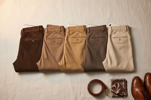 What Are the Best Selling Trouser Colors Outside of Navy and Black?