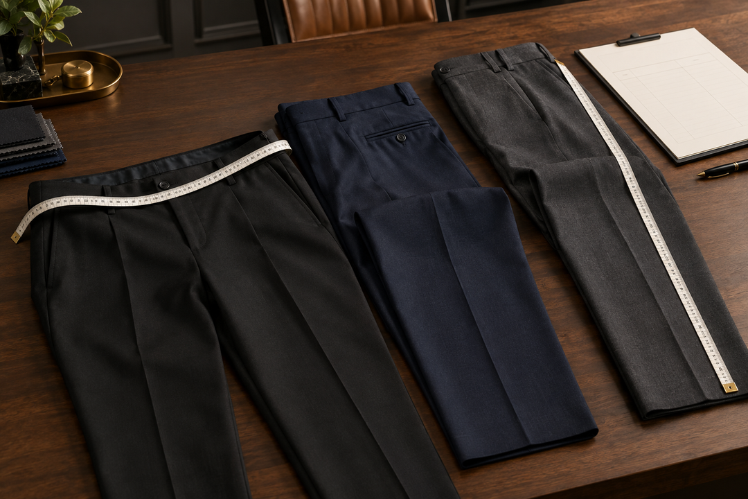 How to Plan Waist and Inseam Sizes for Pants Orders