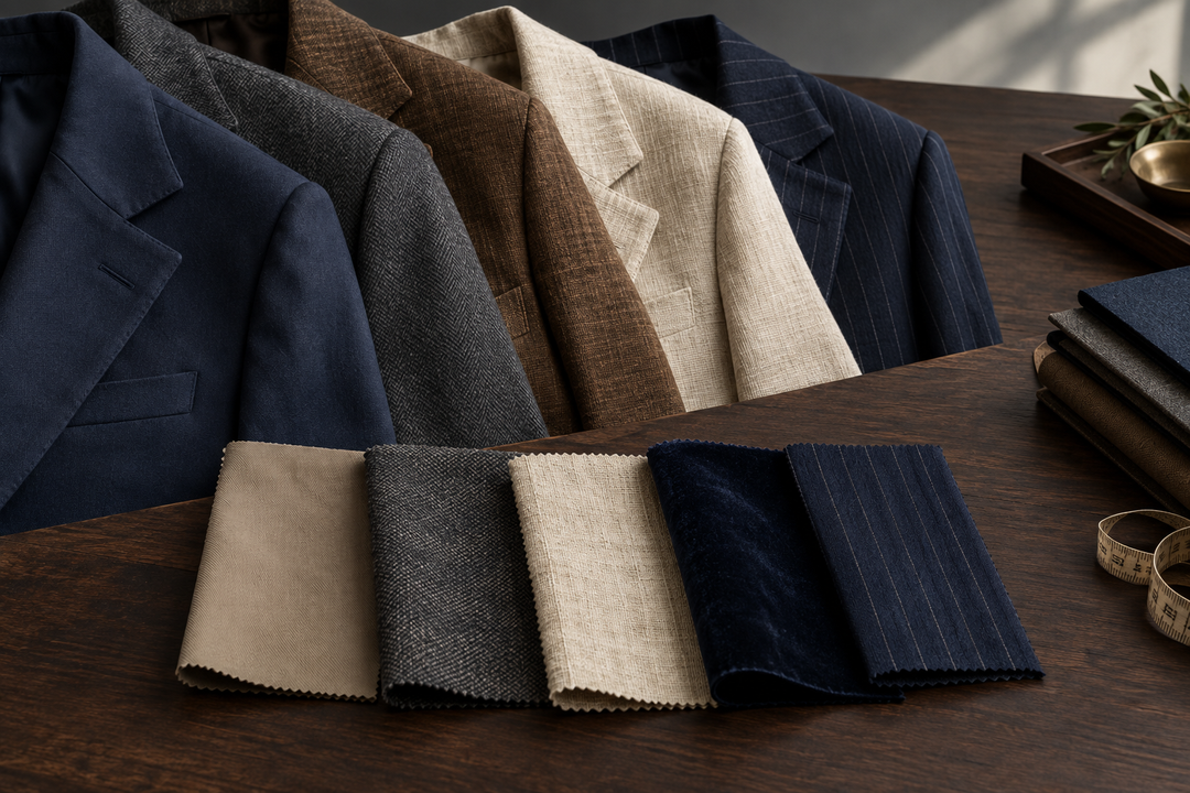 Men's Blazer Fabrics Retailers Should Compare Before Buying