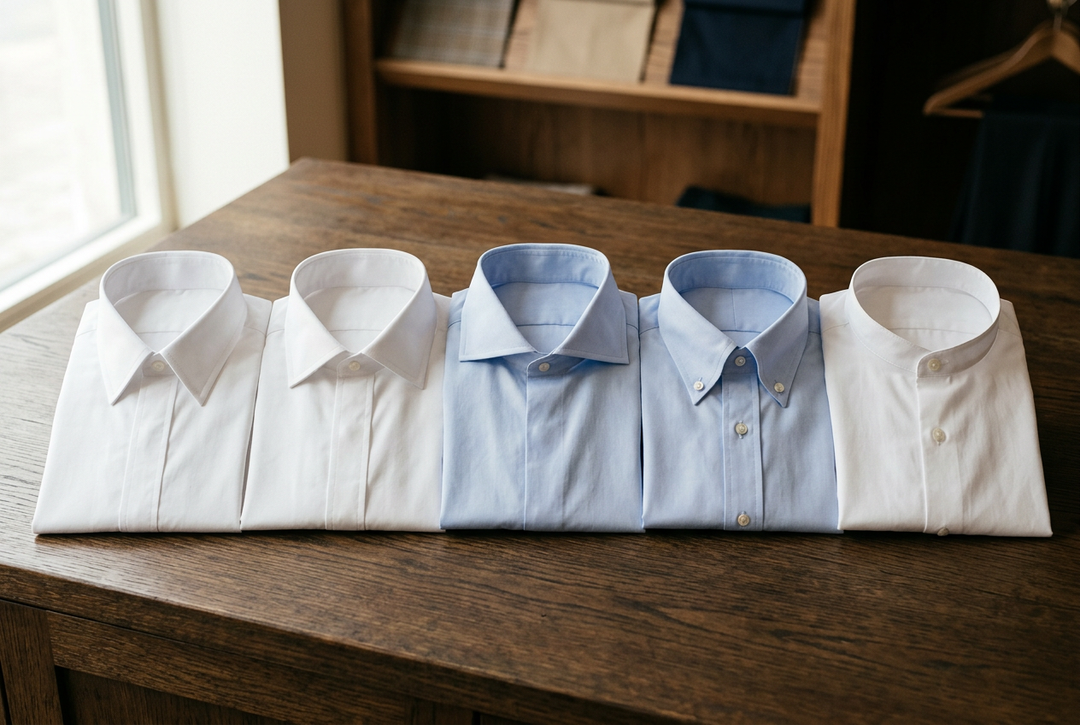 Men's Shirt Collar Types: A Retail Buyer's Selection Guide