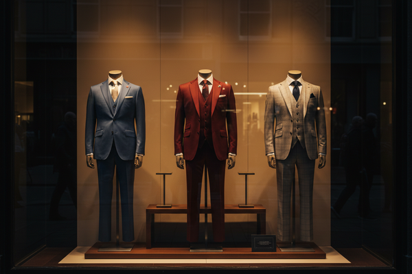 How to Create a Best-Selling Formalwear Window Display with Turkish Suits
