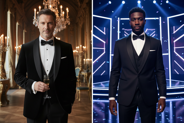 Sourcing Shawl Lapel vs. Notch Lapel Tuxedos: A B2B Buying Guide
