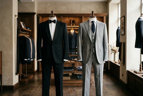 Wholesale Tuxedos vs. Suits: Building a Balanced Occasionwear Range