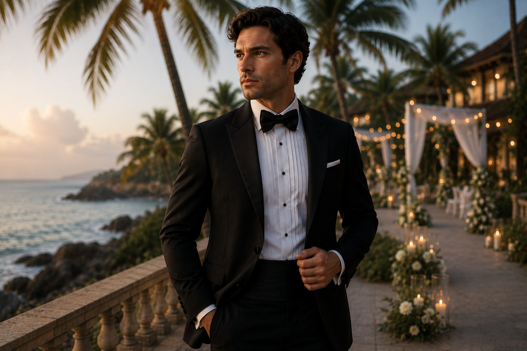 What Are the Best Wholesale Tuxedo Styles for Black-Tie Destination Weddings?