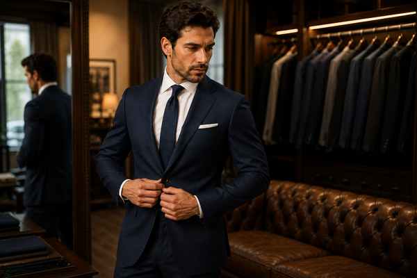 How Does Elastane Affect the Fit and Durability of Wholesale Men's Suits?