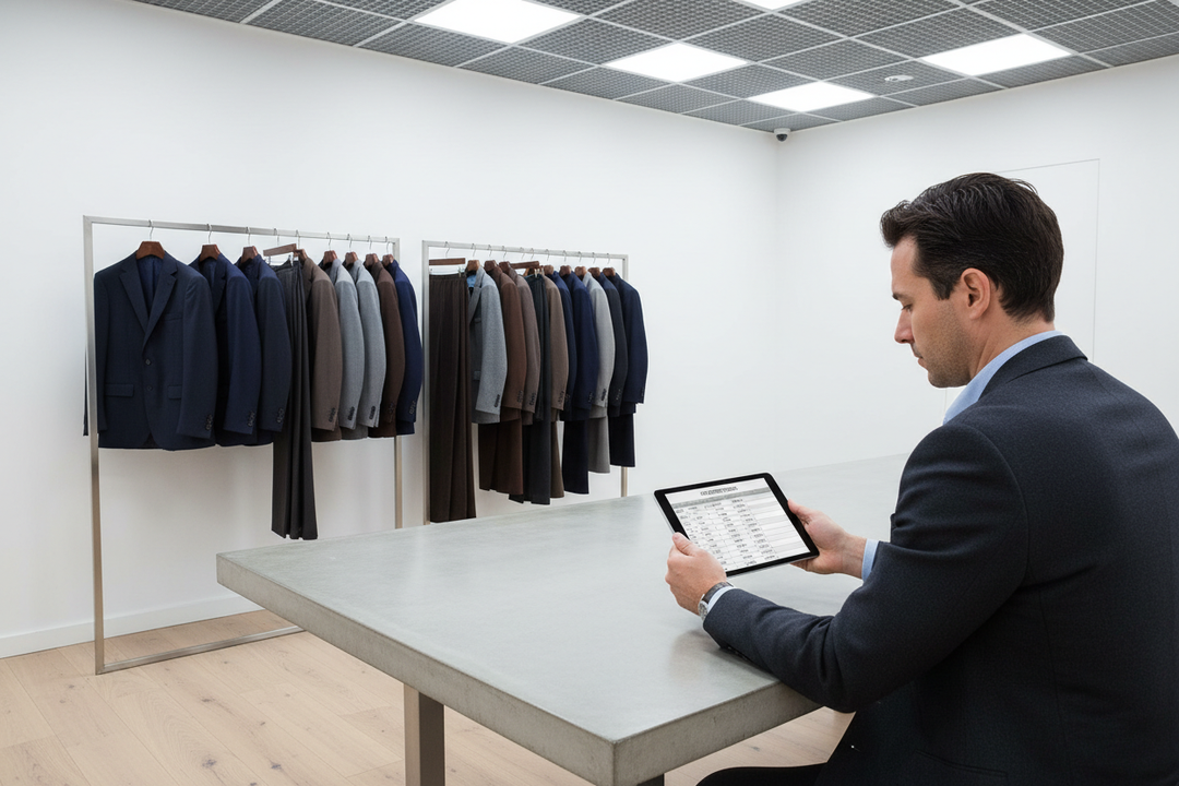 How to Calculate the Perfect Size Run (Ratio) When Buying Wholesale Suits