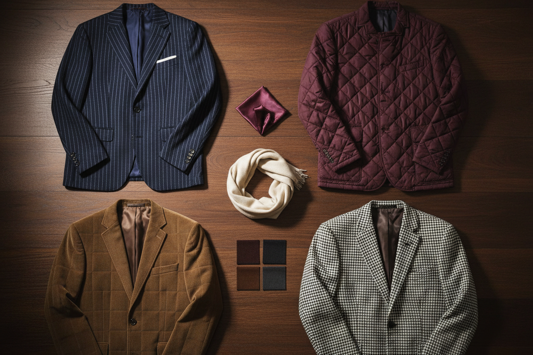 Winter Blazer Assortment Depth: How USA Menswear Retailers Should Build a Navy, Burgundy, Brown, and Seasonal Check Blazer Program