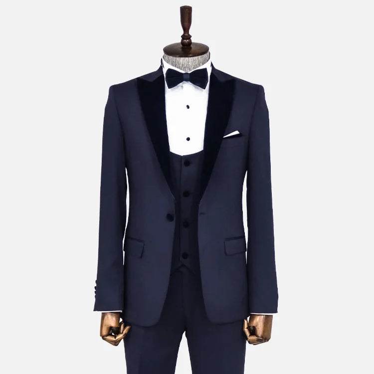 Wholesale Men's 3 Piece Tuxedo - Wessi