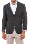 Blazer verde oscuro con 4 gotas de cachet para hombre - Wessi