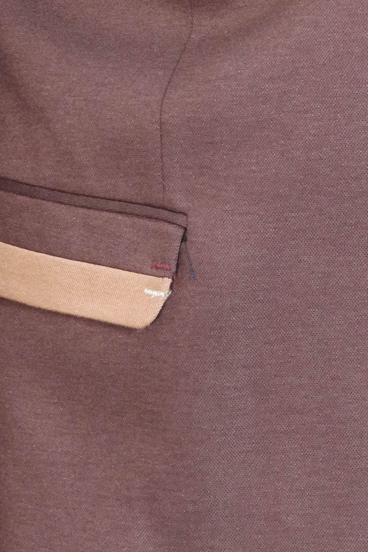 Model Slim Fit Kahverengi Blazer - Wessi