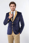 Purple Velvet Men's Jacket | Wessi