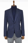 Düz Dar Kesim Spor Lacivert Erkek Blazer - Wessi