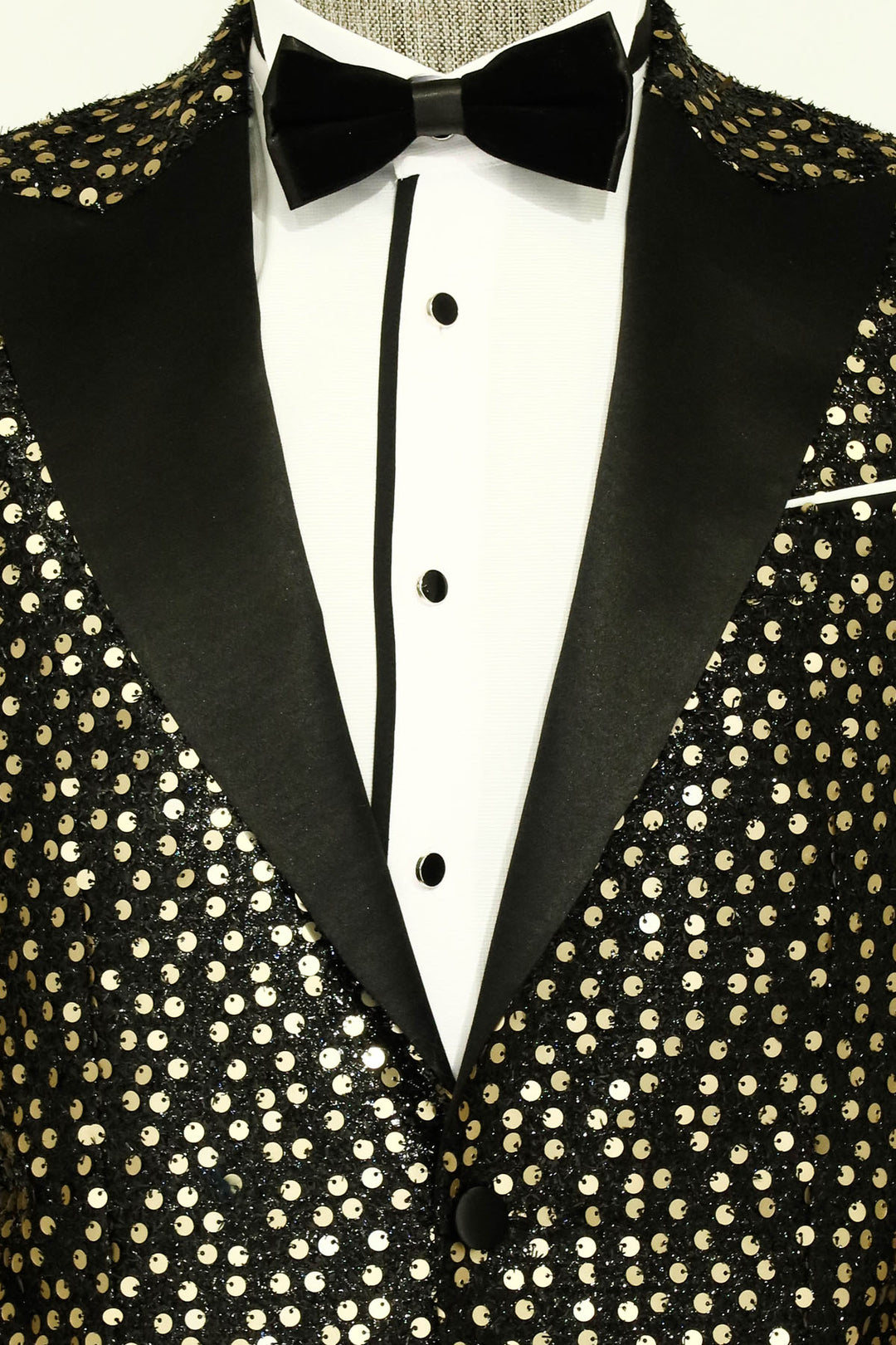 Blazer de fiesta con estampado brillante y efecto ahumado | Wessi