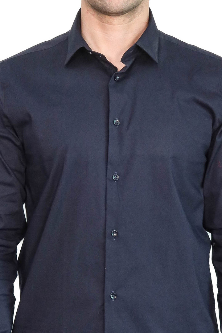 Navy Blue Men's Shirt | Wessi