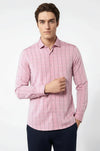 Camisa de cuadros rosas para hombre | Wessi