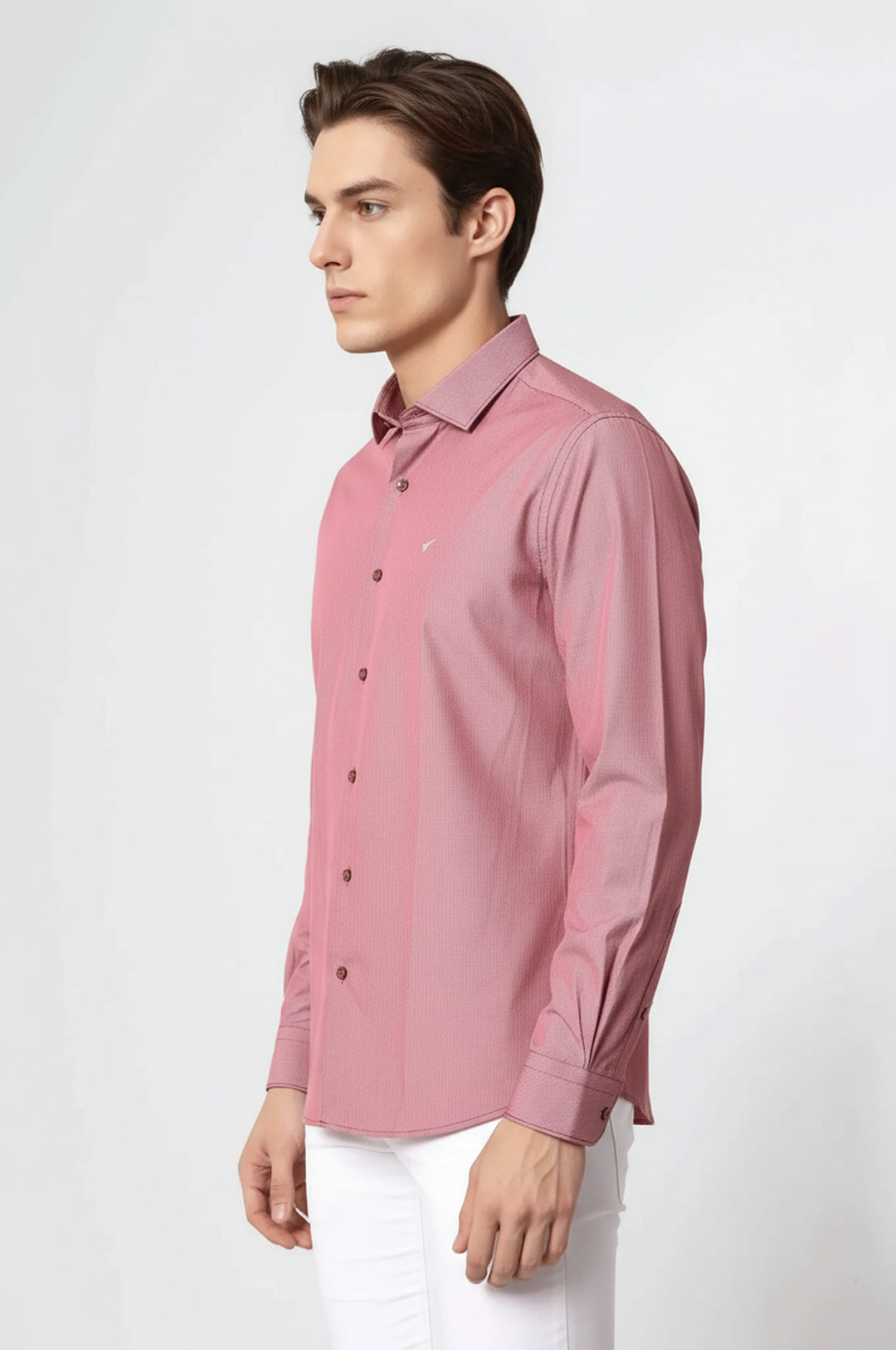 Burgundy Men's Shirt | Wessi