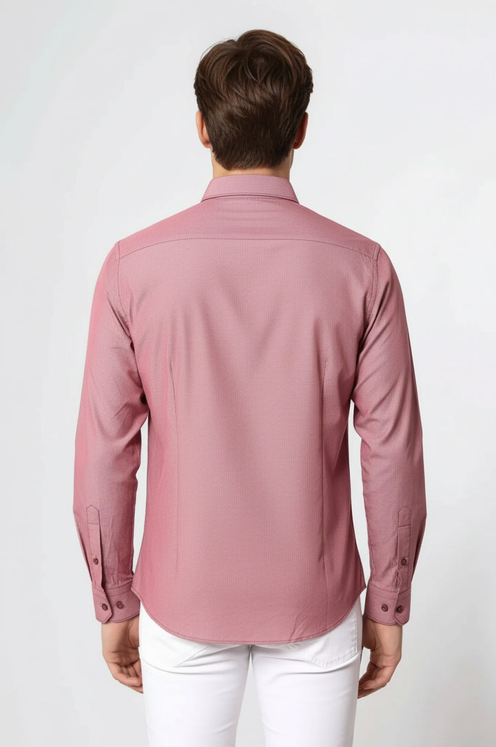 Burgundy Men's Shirt | Wessi