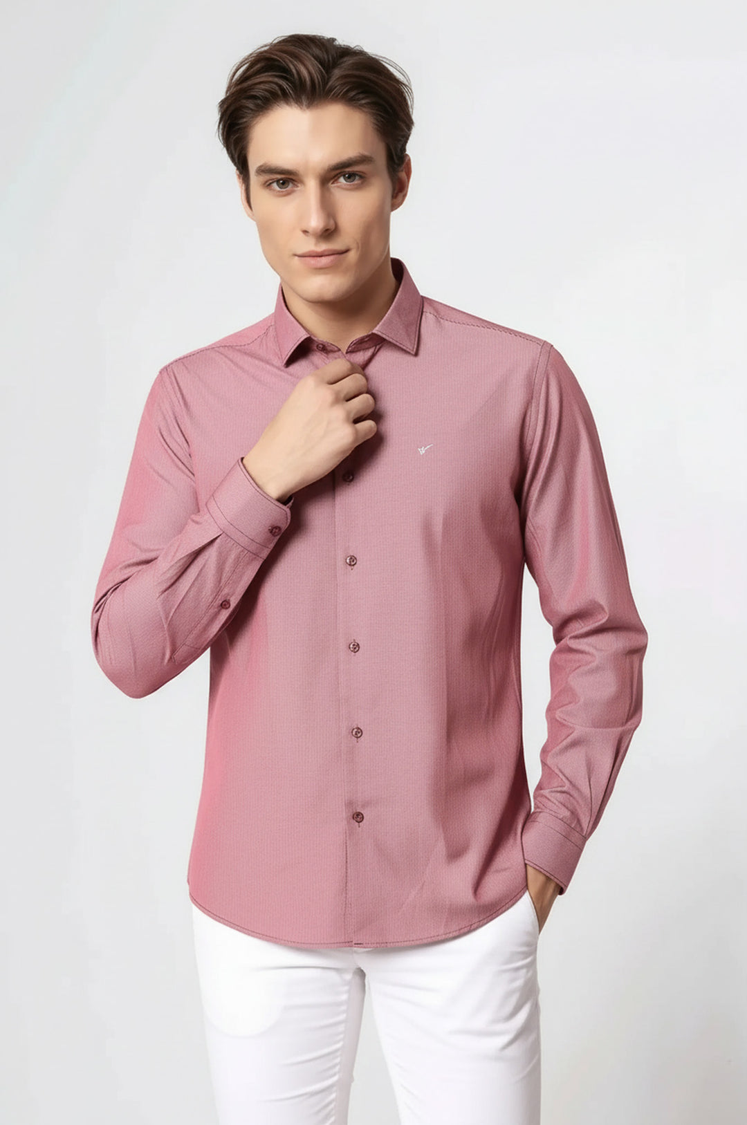 Burgundy Men's Shirt | Wessi