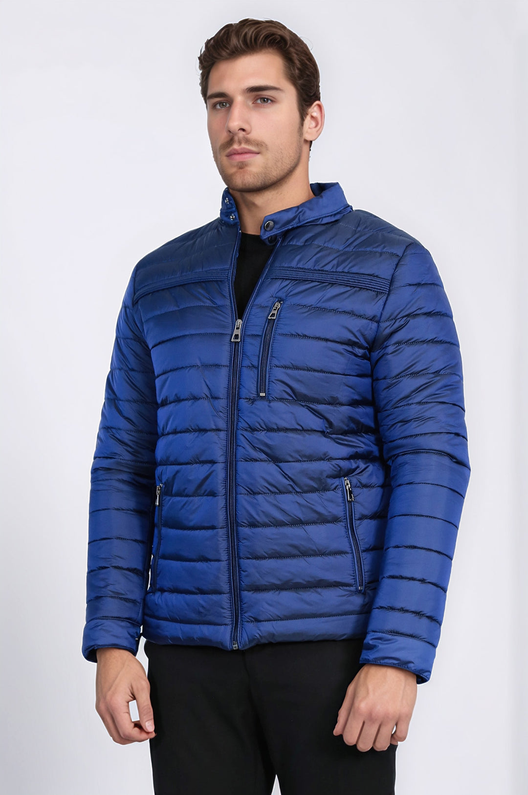 Sax Mavi Aşağı Erkek Kaban - Wessi