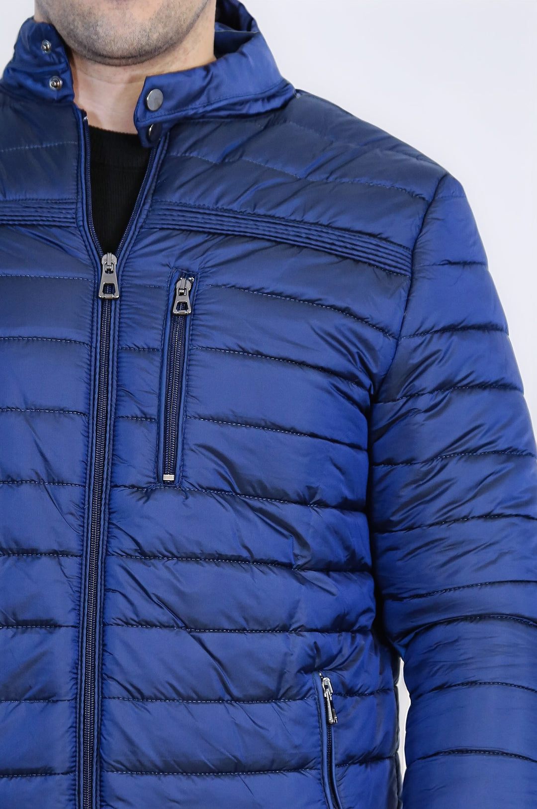 Sax Mavi Aşağı Erkek Kaban - Wessi