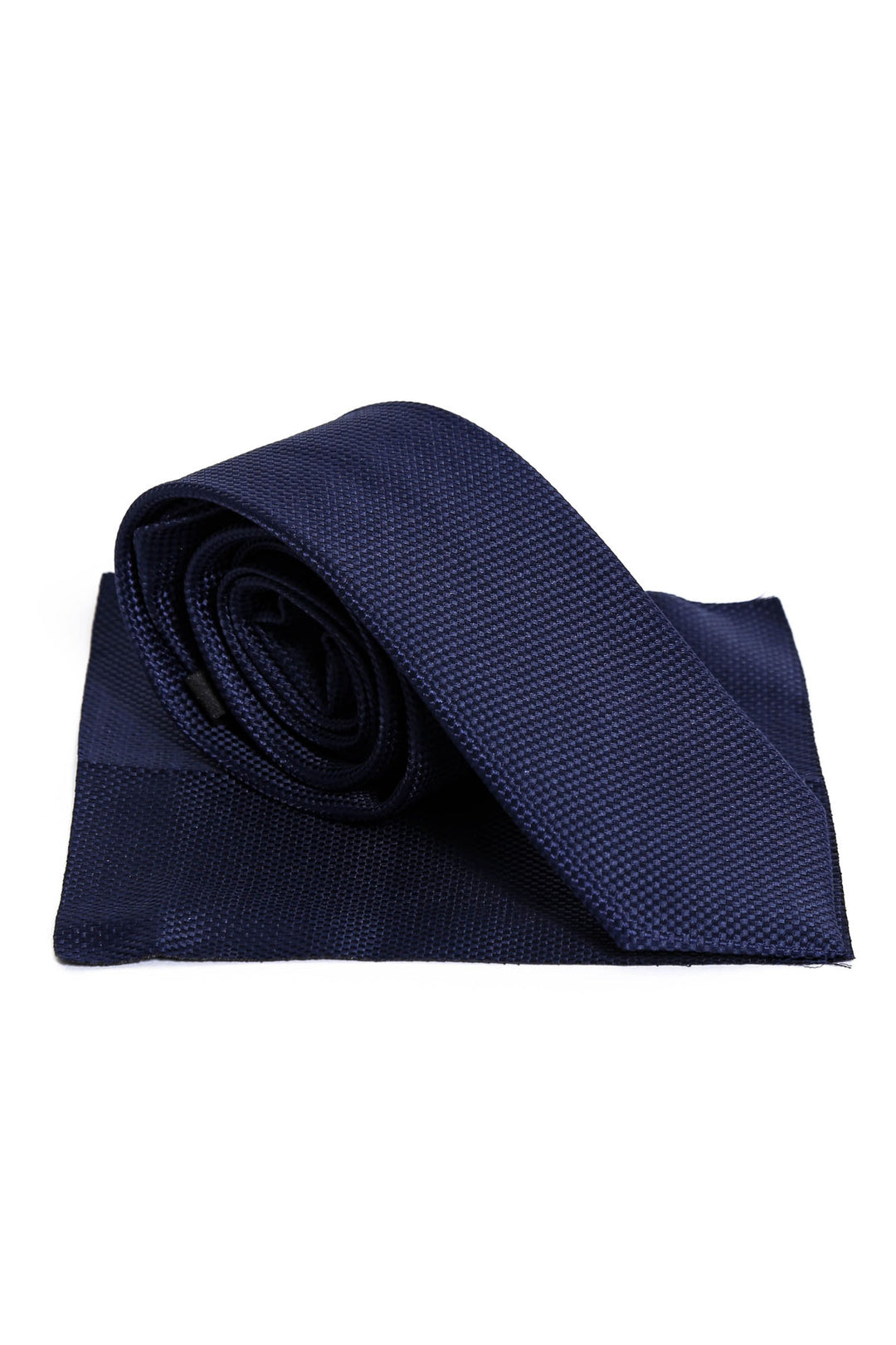 Corbata estampada azul marino para hombre – Wessi